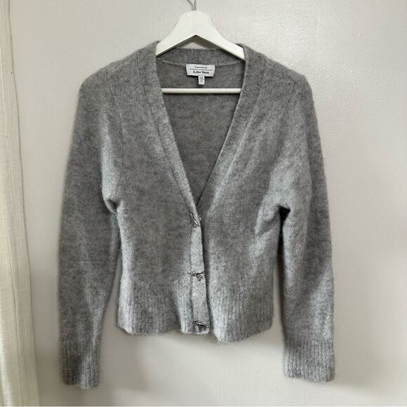 & OTHER STORIES Dinosaur Button Knit Cardigan - Picture 2 of 7